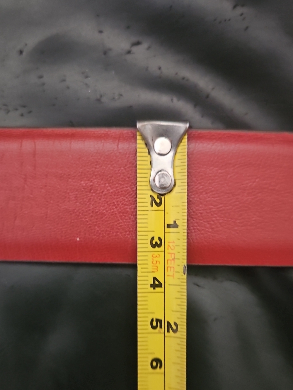 Kate Spade New York 100% Brown Leather Belt with Gold Buckle 7 Adjustable Loop - Picture 8 of 10